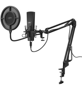 Microphone Streaming + Bras Articulé - URAGE - Stream 800 HD Studio (00186020)