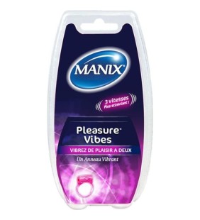 Manix Pleasure Vibes Anneau Vibrant Stimulation Intense